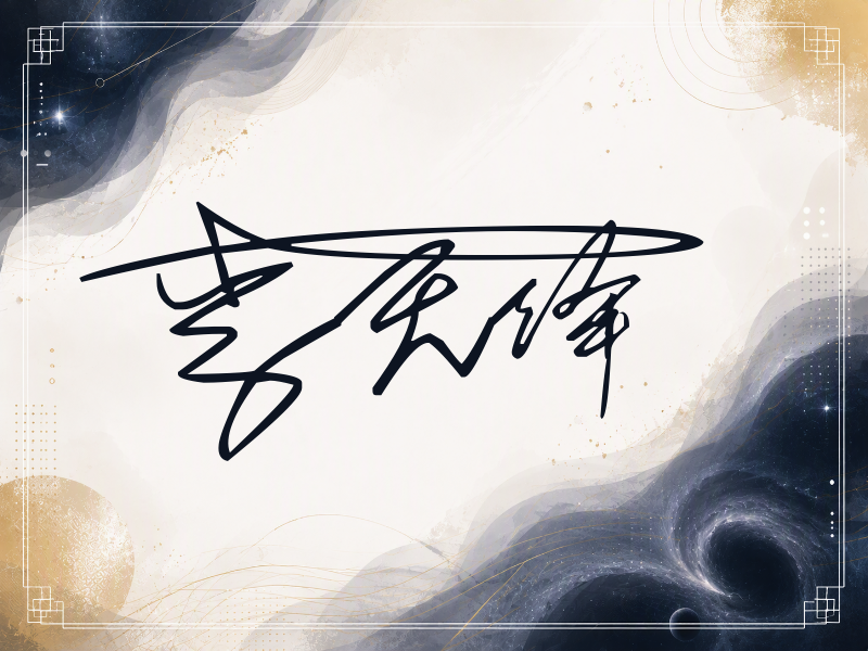 李天泽签名