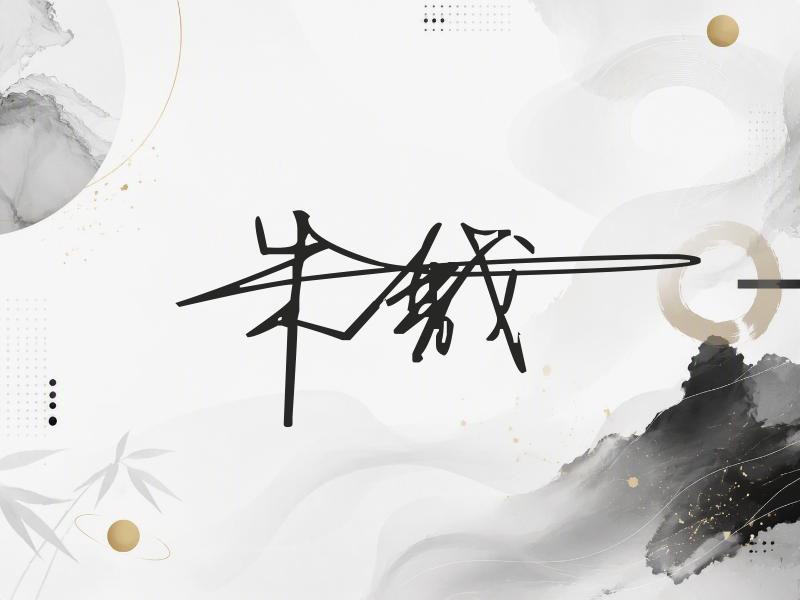 朱戬签名