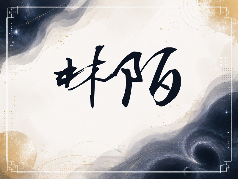 林陌签名（连笔书法）