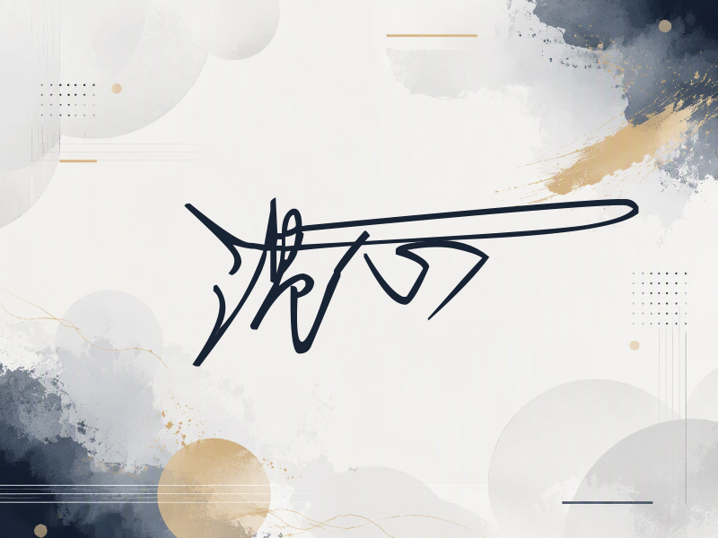 温心签名