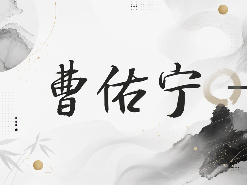 曹佑宁签名（公务签）