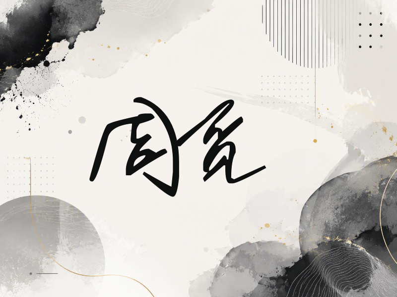 周觅签名（行草签）