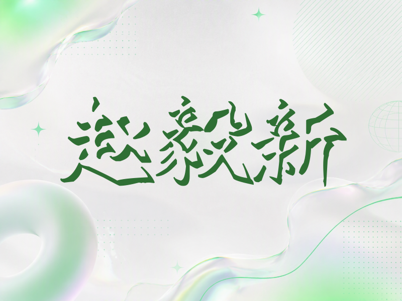 赵毅新签名（立体签名）