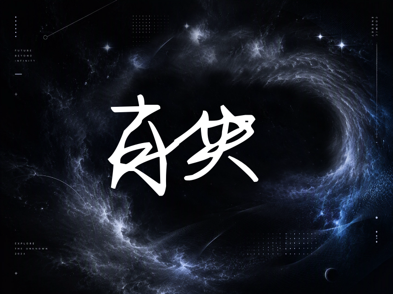 肖央签名（行草签）