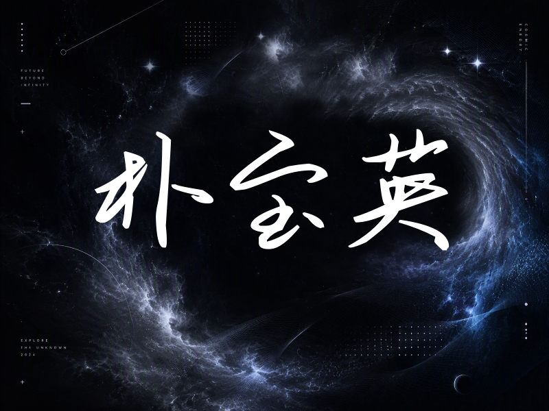 朴宝英签名（时尚签）