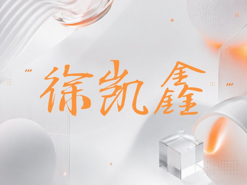 徐凯鑫签名（公务签）