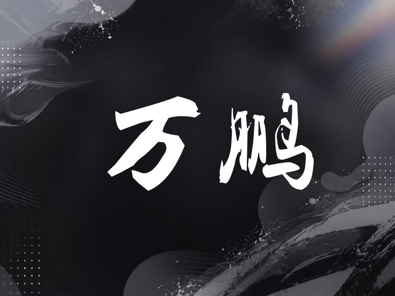 万鹏签名（刀锋世界）