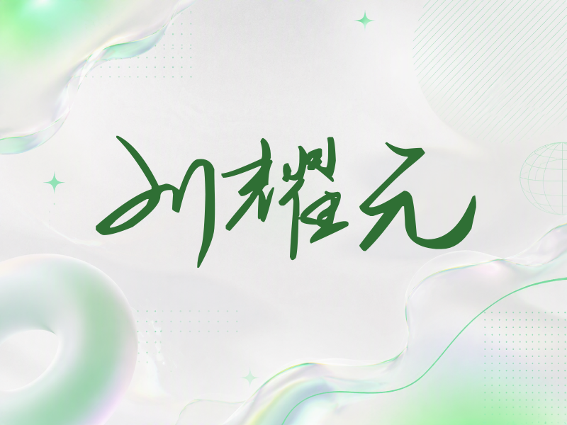 刘耀元签名（时尚签）