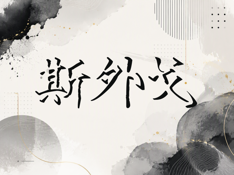 斯外戈签名（立体签名）