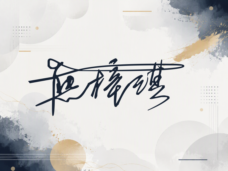 熊梓淇签名