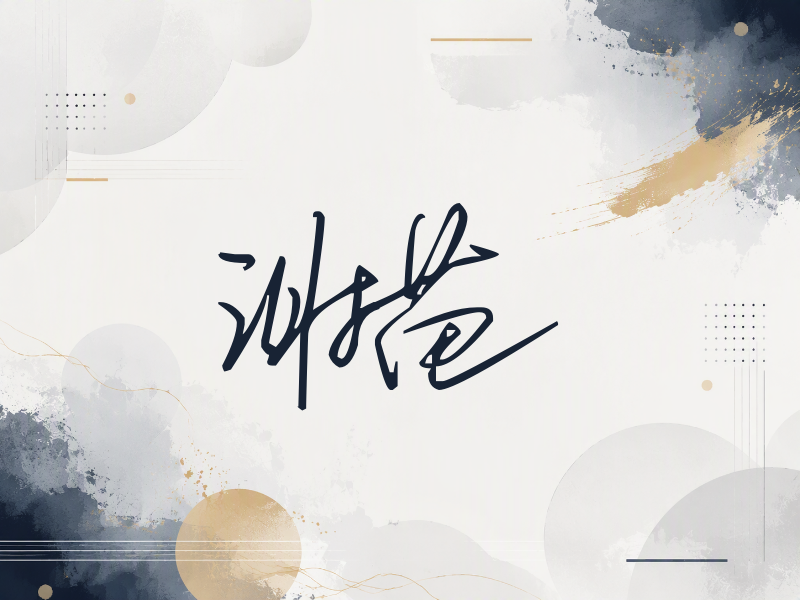 谢苗签名（公务连笔）