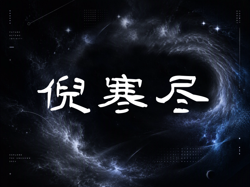 倪寒尽签名（签名体）