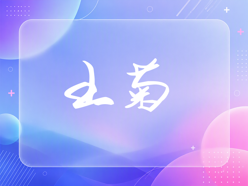 王菊签名（时尚签）