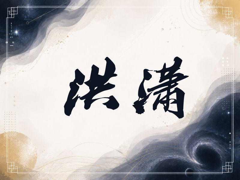 洪潇签名（刀锋世界）