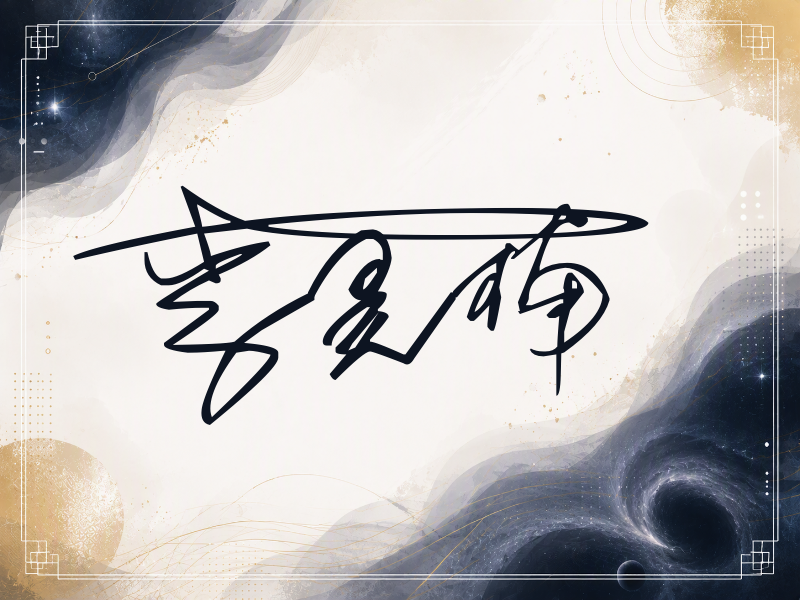 李昊楠签名