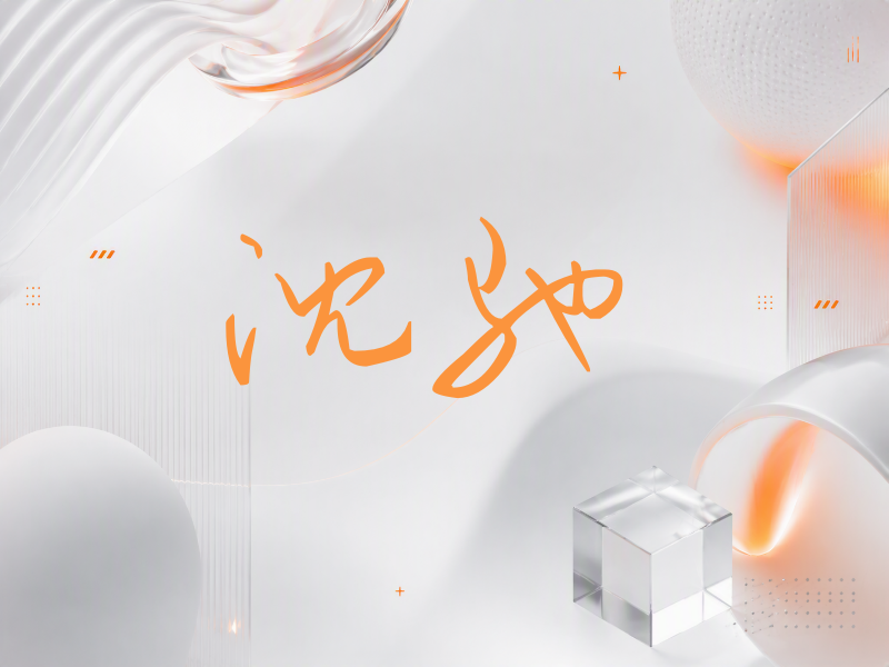 沈驰签名（时尚签）