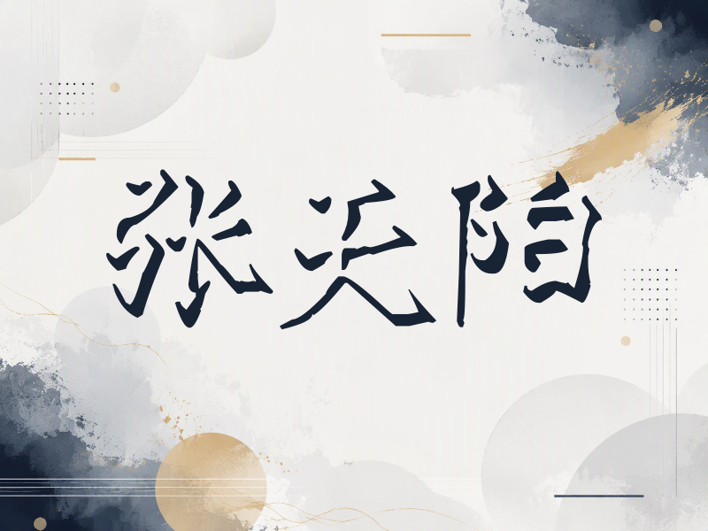 张天阳签名（立体签名）