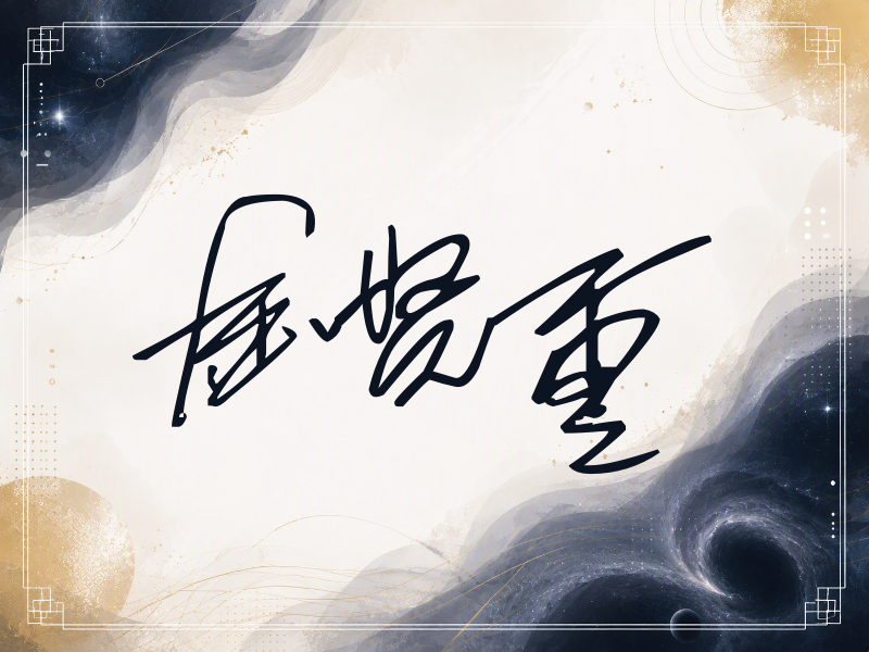 金贤重签名（公务连笔）