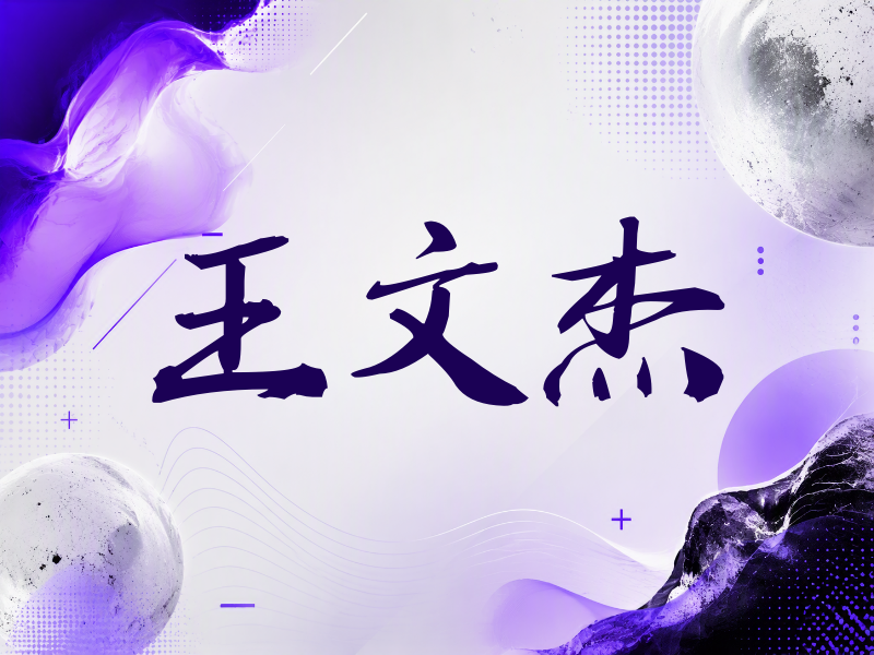 王文杰签名（公务签）