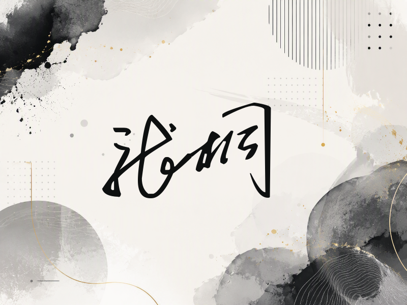 张桐签名（公务连笔）