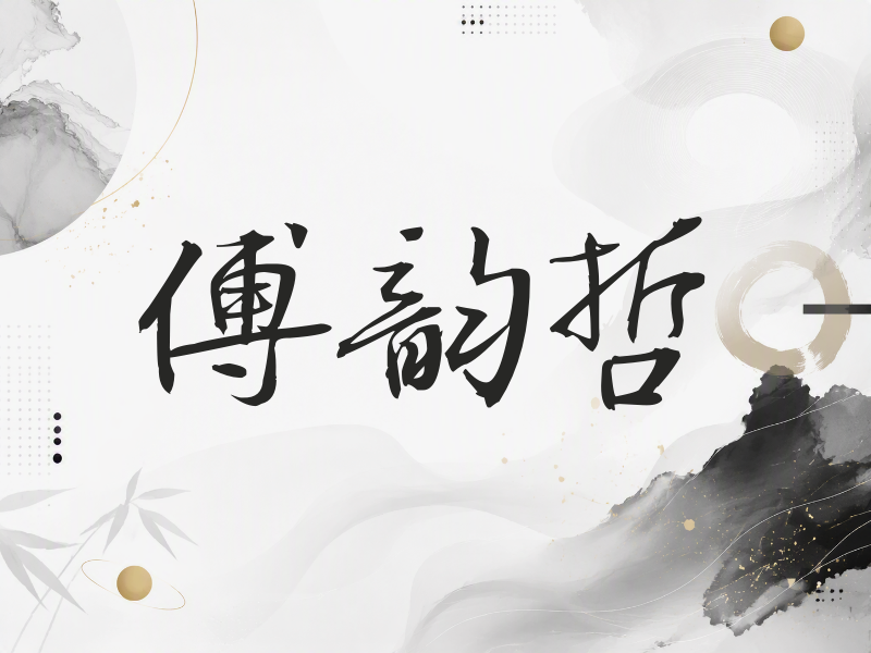 傅韵哲签名（公务签）