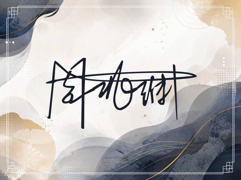周兆渊签名（连笔签）