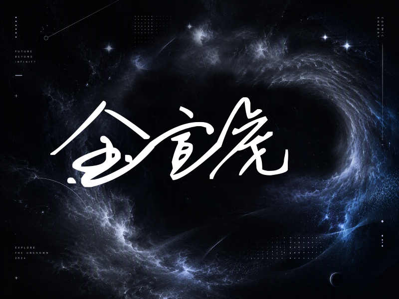 金宣虎签名（行草签）