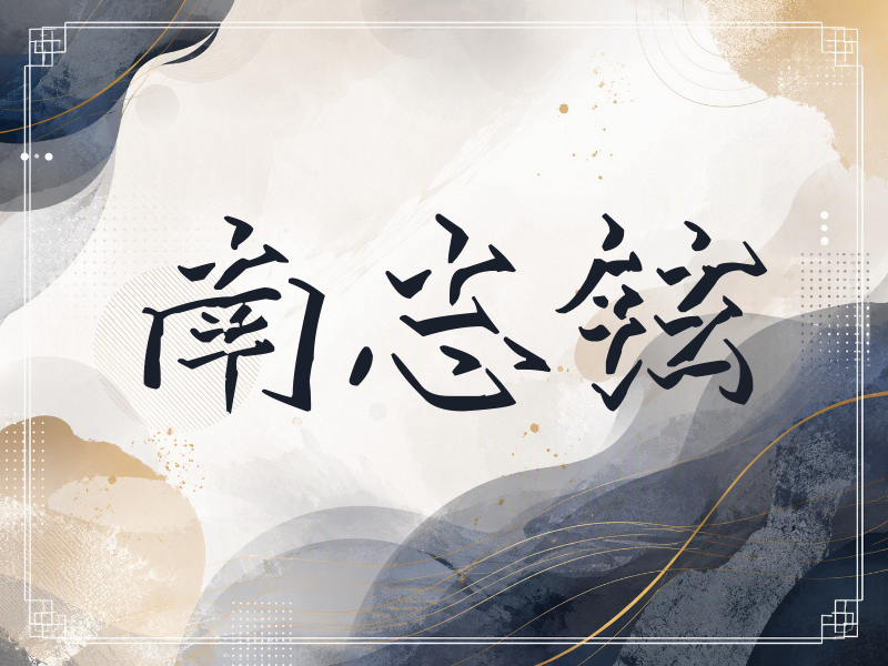南志铉签名（立体签名）