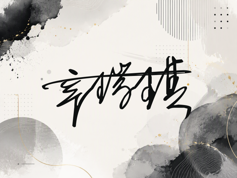 辛瑞琪签名