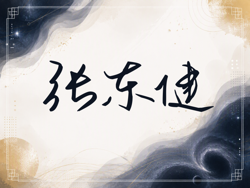 张东健签名（时尚签）