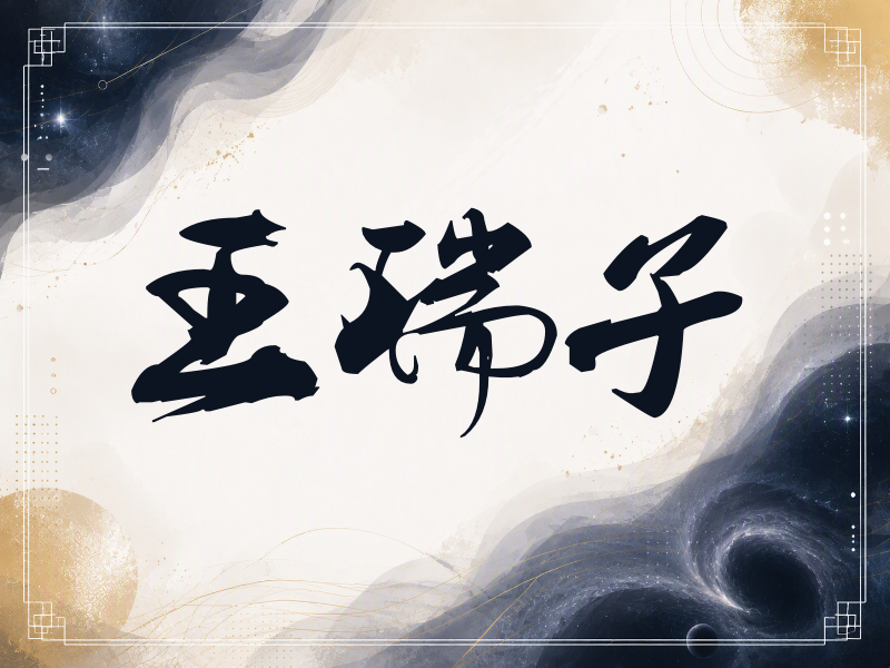 王瑞子签名（刀锋世界）