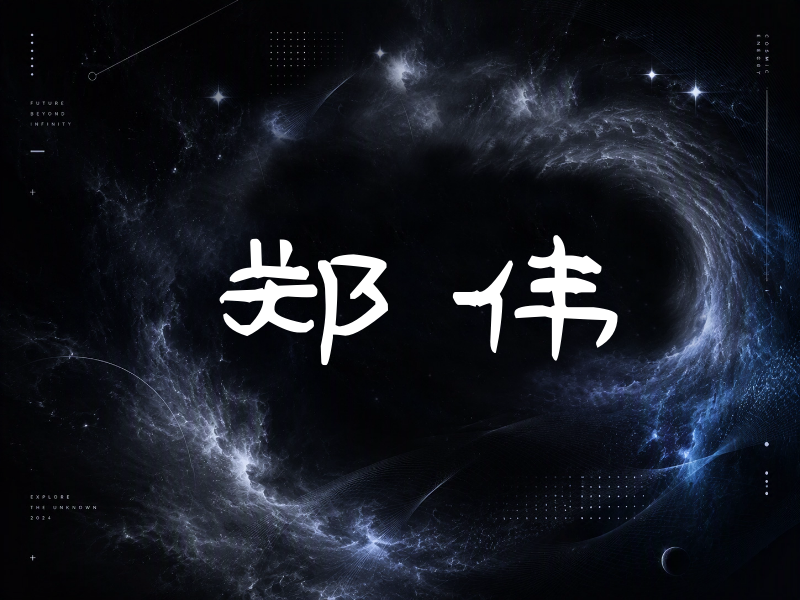 郑伟签名（签名体）