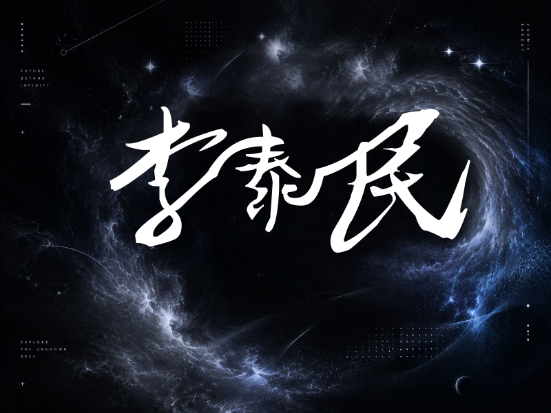 李泰民签名（连笔书法）