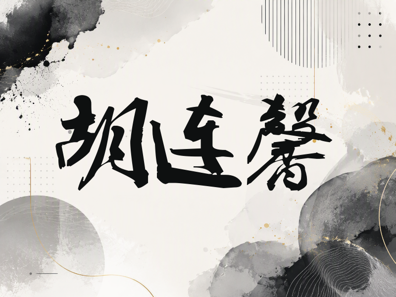胡连馨签名（刀锋世界）