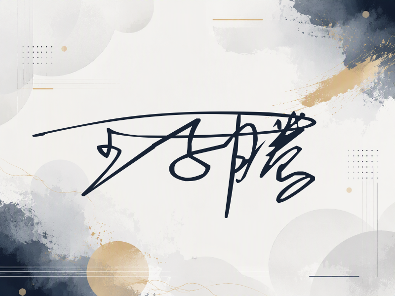 王子腾签名