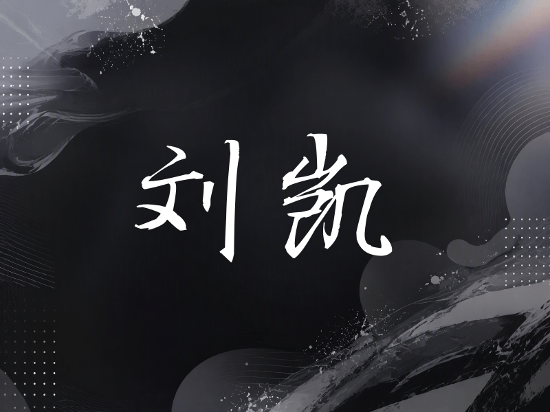 刘凯签名（公务签）